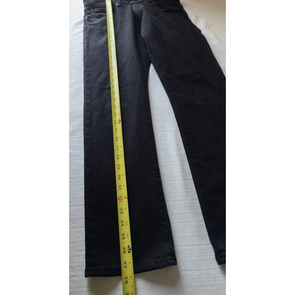 Polo Ralph Lauren Varick Slim Straight Jeans Mens 30x30 Black Stretch Denim